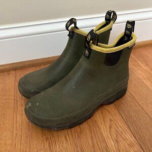 LaCrosse Men's Hampton Green Abrasion-Resistant Rubber 100% Waterproof Size 7